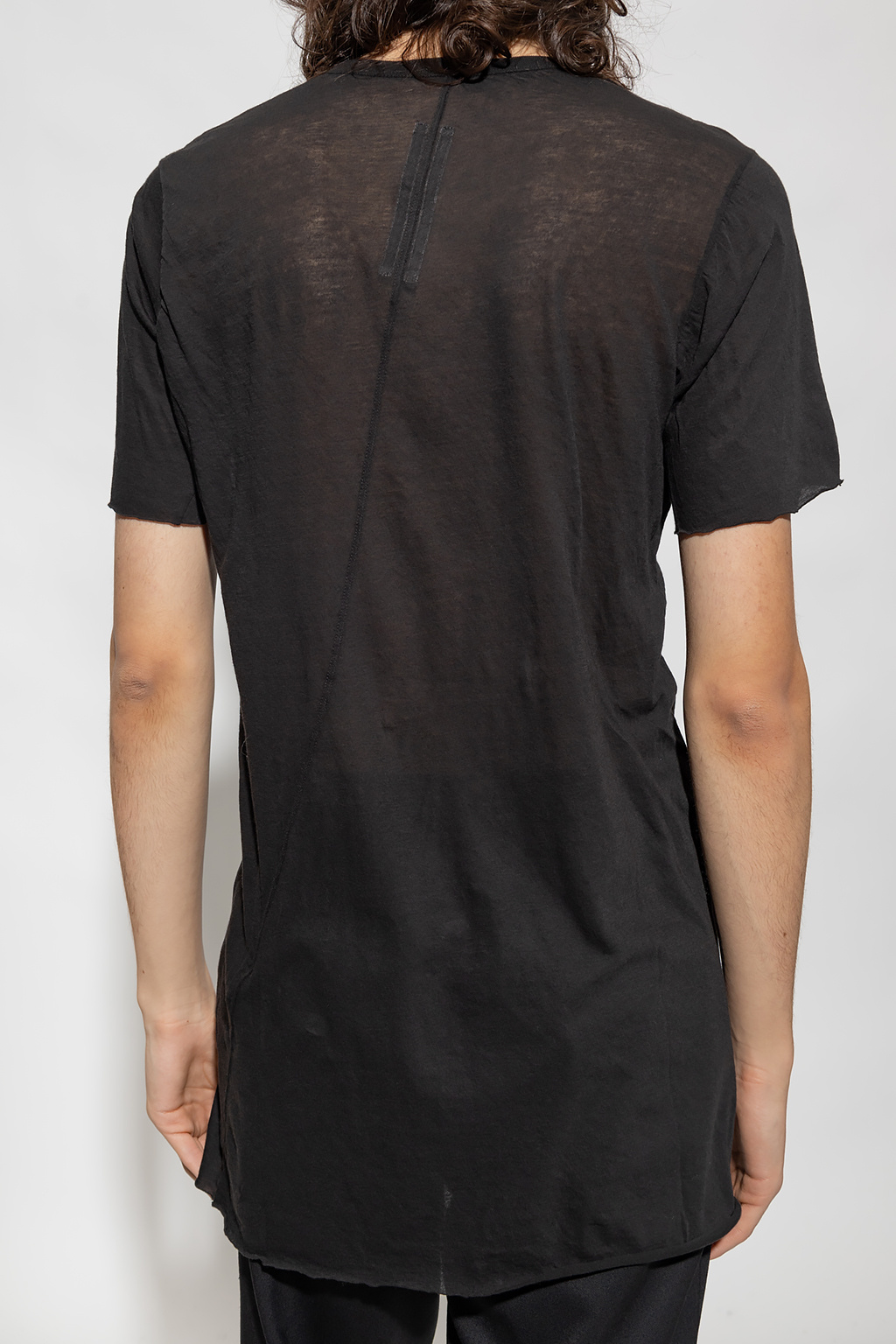 Rick Owens T-shirt with distinctive seam