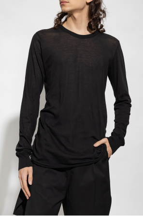 Rick Owens See-through T-shirt with long sleeves