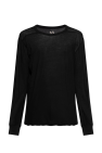 Rick Owens BLACK Long sleeve T-shirt Level LS