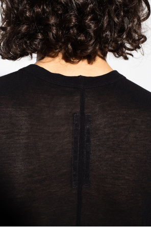Rick Owens Maison Mihara Yasuhiro contrast-panel asymmetric shirt