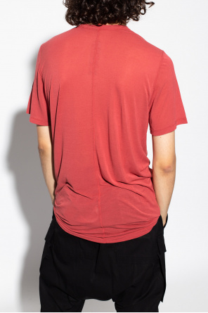 Rick Owens T-shirt Tailored with stitching