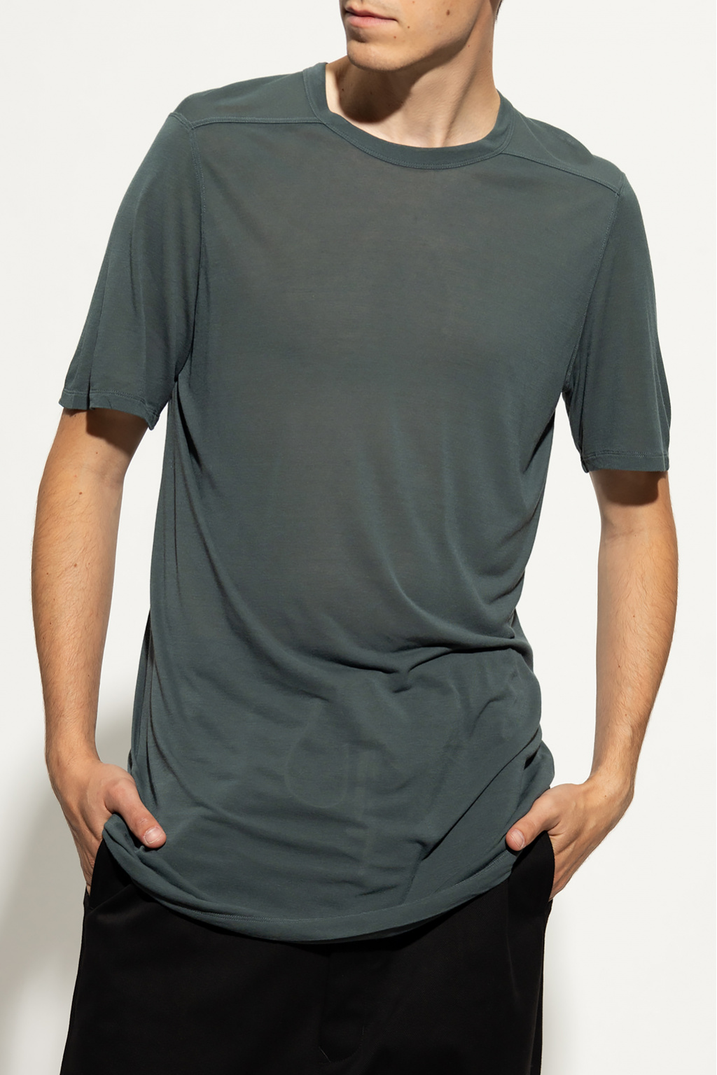 Rick Owens Topstitched T-shirt