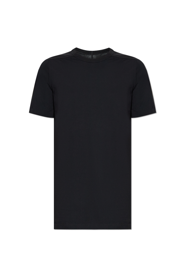Cotton T-shirt with a crew neckline od Rick Owens