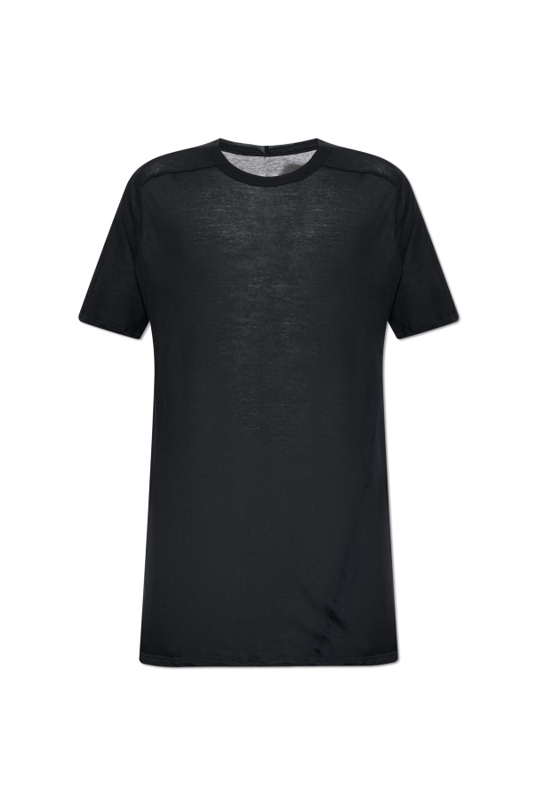 Cotton T-shirt with a crew neckline od Rick Owens