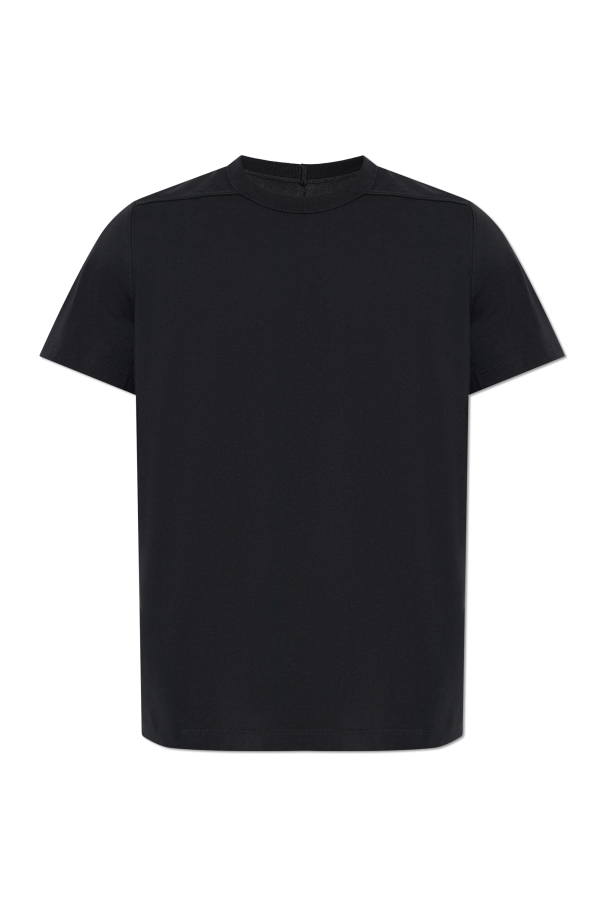 Rick Owens Baumwoll-T-Shirt mit Rundhalsausschnitt