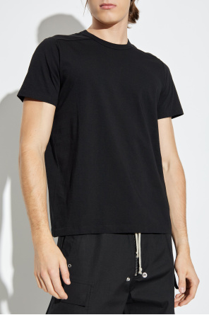 Rick Owens Baumwoll-T-Shirt mit Rundhalsausschnitt