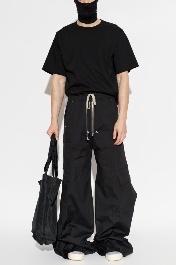 Rick Owens Camiseta de algodón