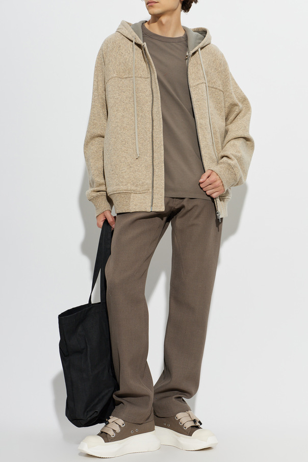 Rick Owens T-shirt com decote redondo