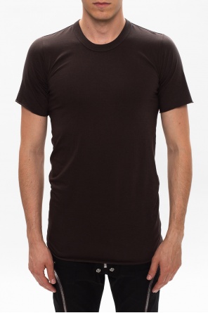 Rick Owens Topman Grön t-shirt i longline-modell