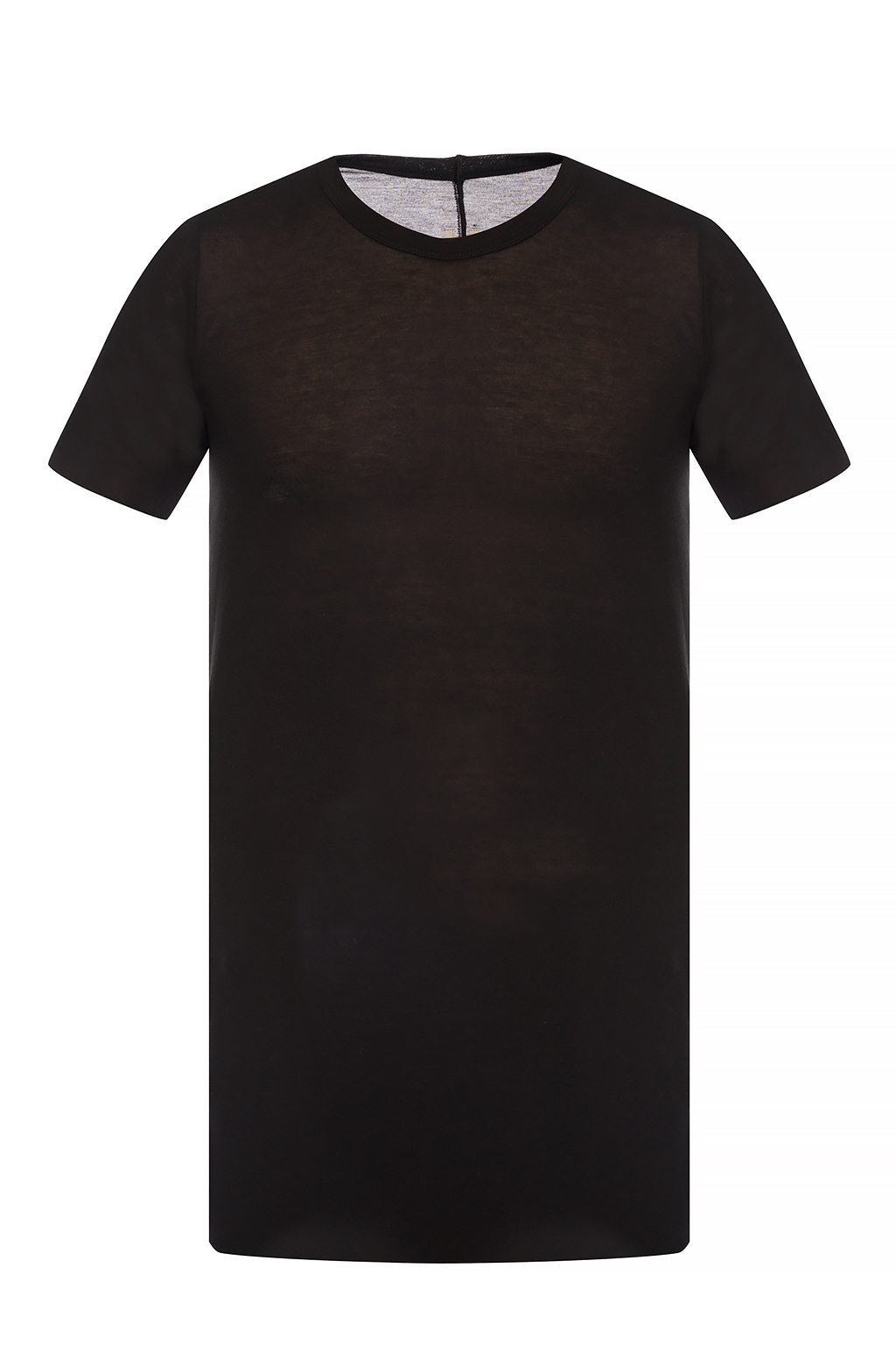 Rick Owens T-shirt with decorative topstitching