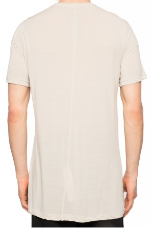 Rick Owens T-shirt with decorative topstitching