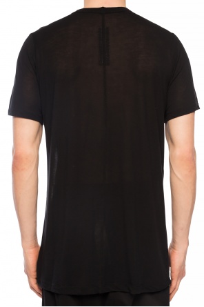 Rick Owens T-shirt with decorative topstitching
