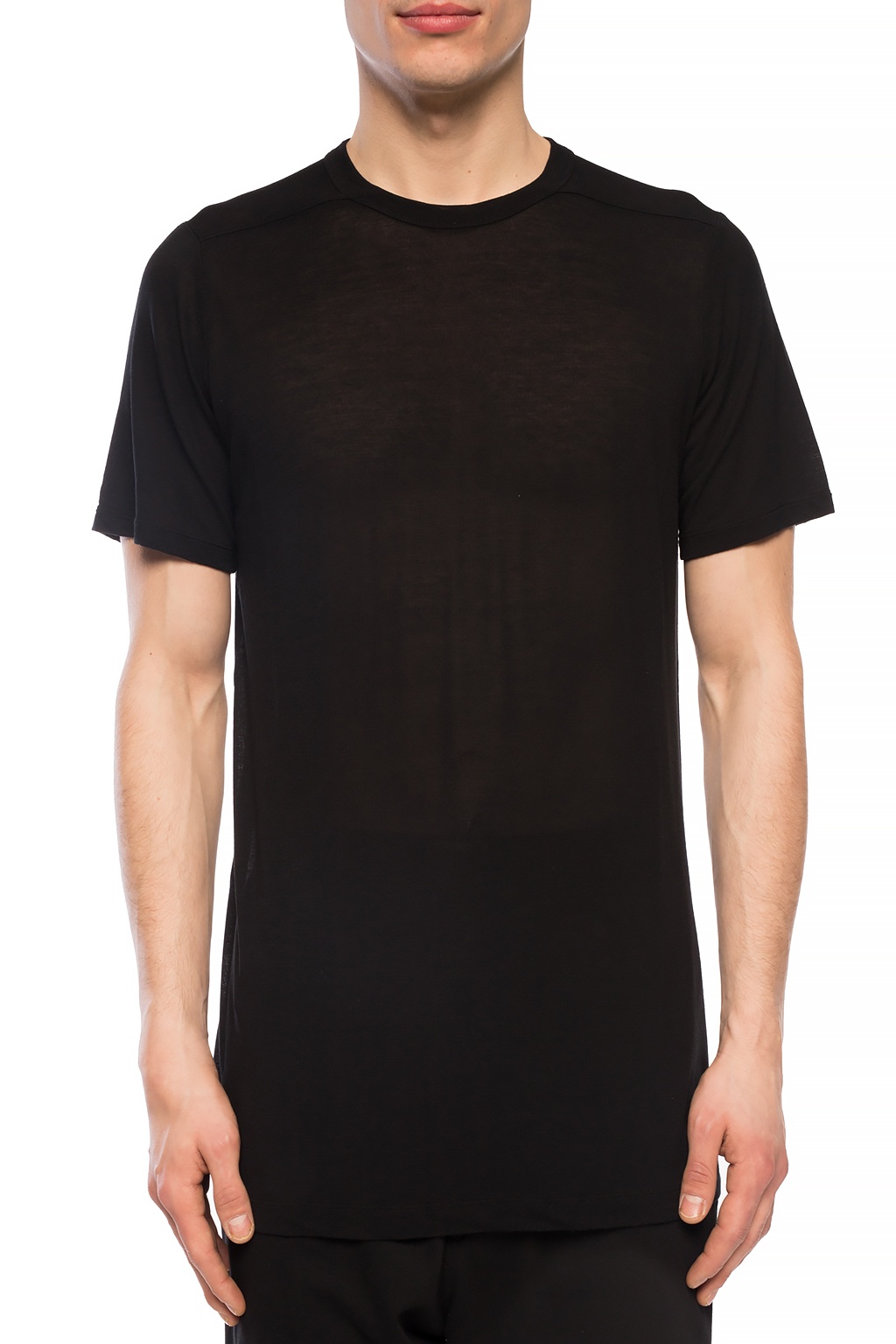 Rick Owens T-shirt good with decorative topstitching