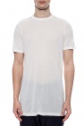 Rick Owens T-shirt with decorative stitching