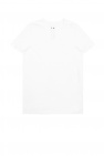 Tommy Jeans T-shirt bianca con logo centrale lineare