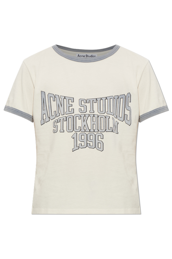 Cotton t-shirt with print od Acne Studios