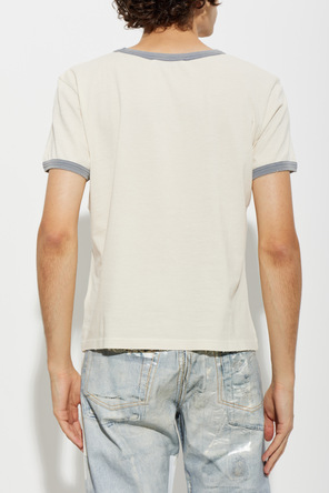 Acne Studios Bawełniany t-shirt z nadrukiem