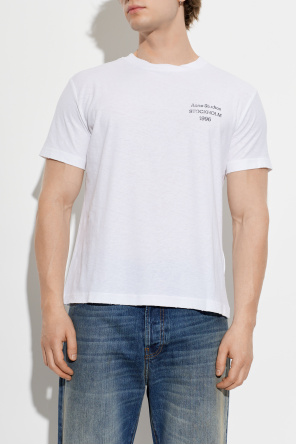 Acne Studios T-shirt with a 'vintage' effect