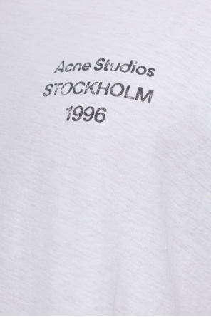 Acne Studios T-shirt with a 'vintage' effect
