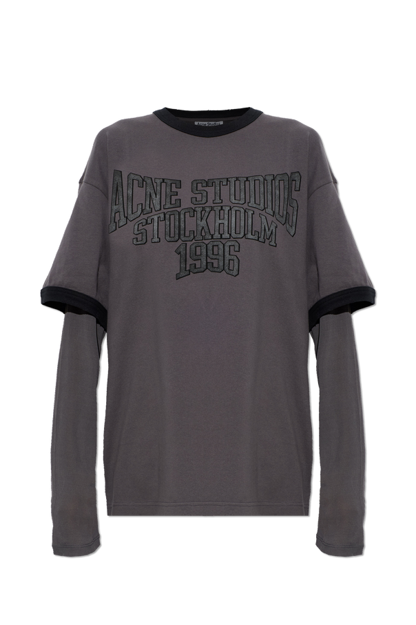 Cotton long sleeve t-shirt od Acne Studios