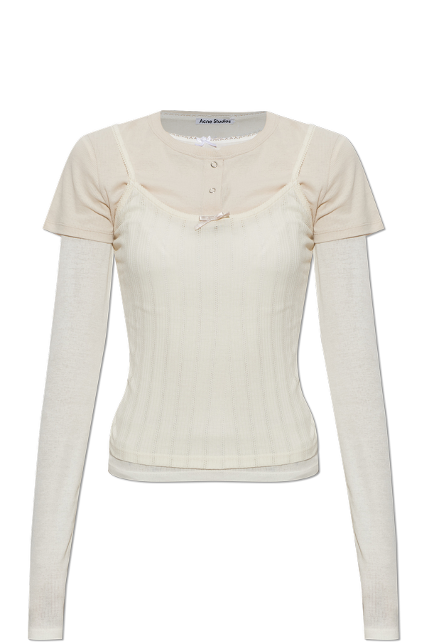 Cotton long-sleeve top od Acne Studios