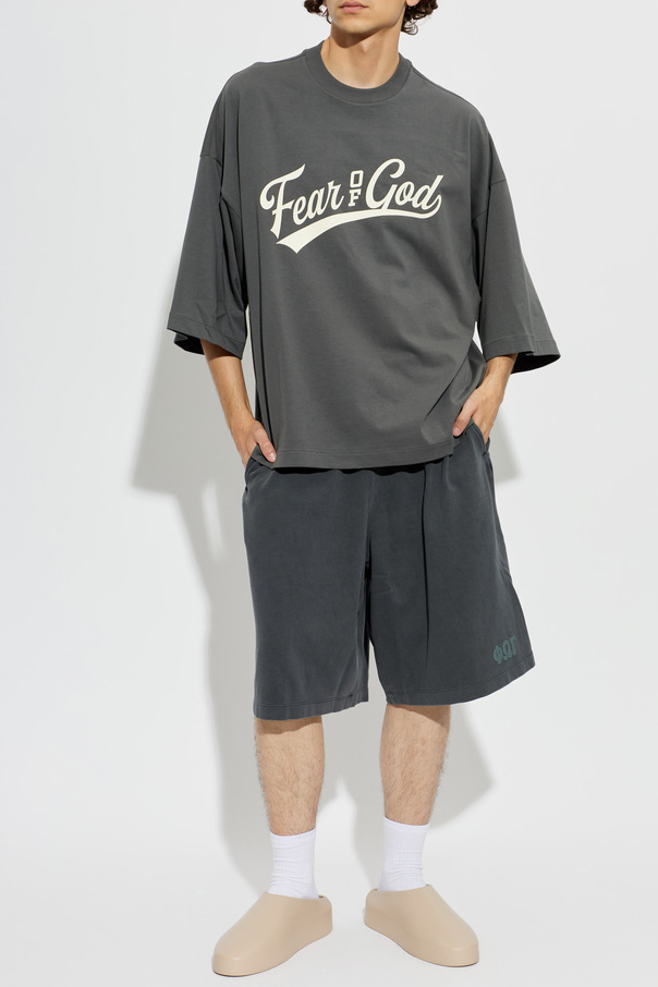 Fear Of God Essentials Cotton T-shirt with print