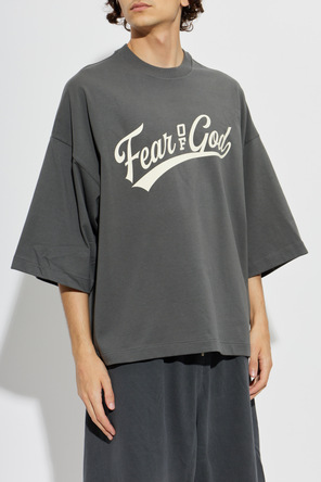 Fear Of God Essentials Cotton T-shirt with print