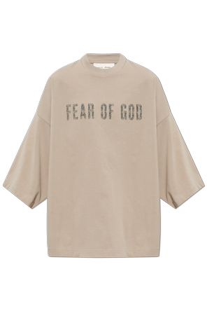 Cotton T-shirt with print
