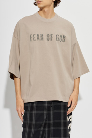 Fear Of God Essentials Cotton T-shirt with print