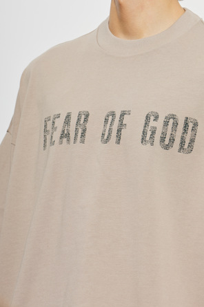 Fear Of God Essentials Cotton T-shirt with print