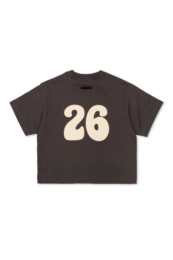 Fear Of God Essentials Kids Bawełniany t-shirt z nadrukiem