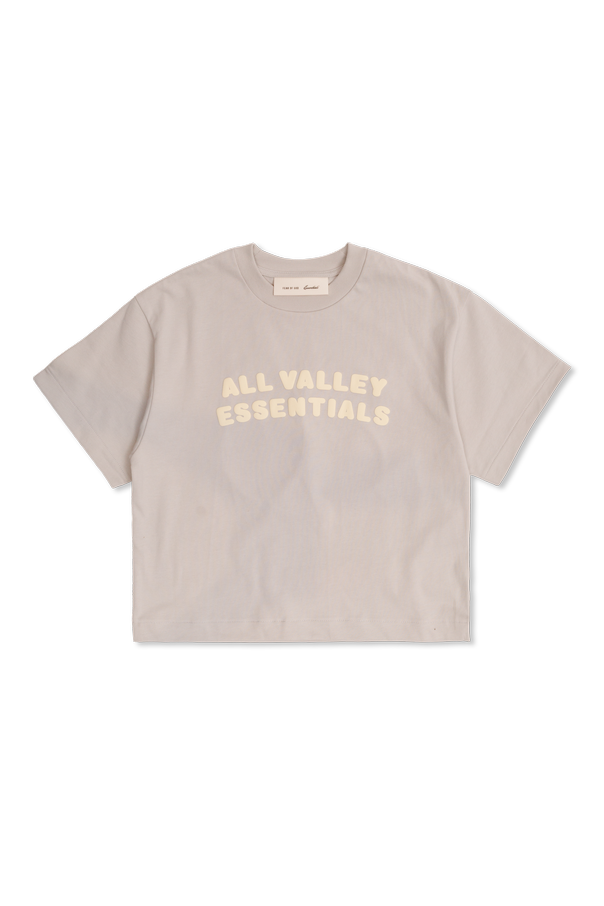 Cotton T-shirt with print od Fear Of God Essentials Kids