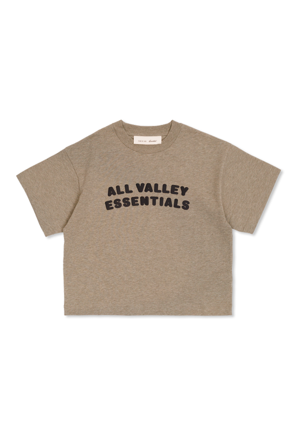 Cotton T-shirt with print od Fear Of God Essentials Kids