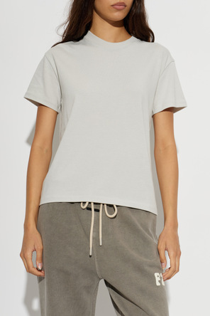 Fear Of God Essentials T-shirt de algodão com logótipo aplicado