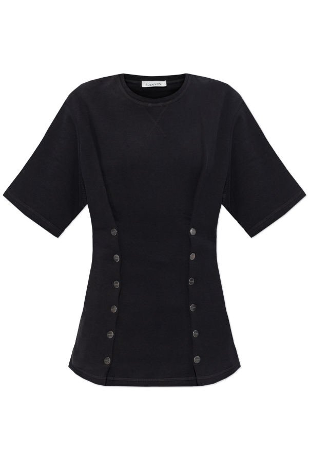T-shirt with applications od Lanvin
