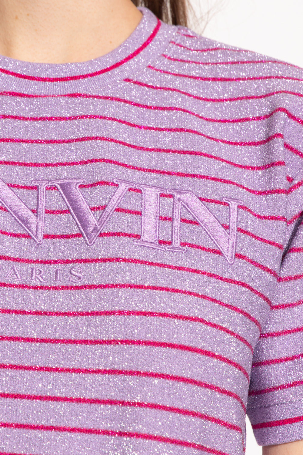 Lanvin T-shirt with lurex threads