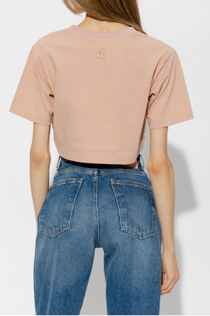 Lanvin Cropped t-shirt with logo