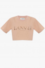 Lanvin Cropped t-shirt with logo