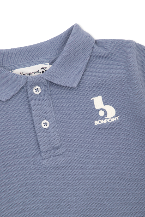 Bonpoint  ‘Finn’ polo Gufo shirt with logo