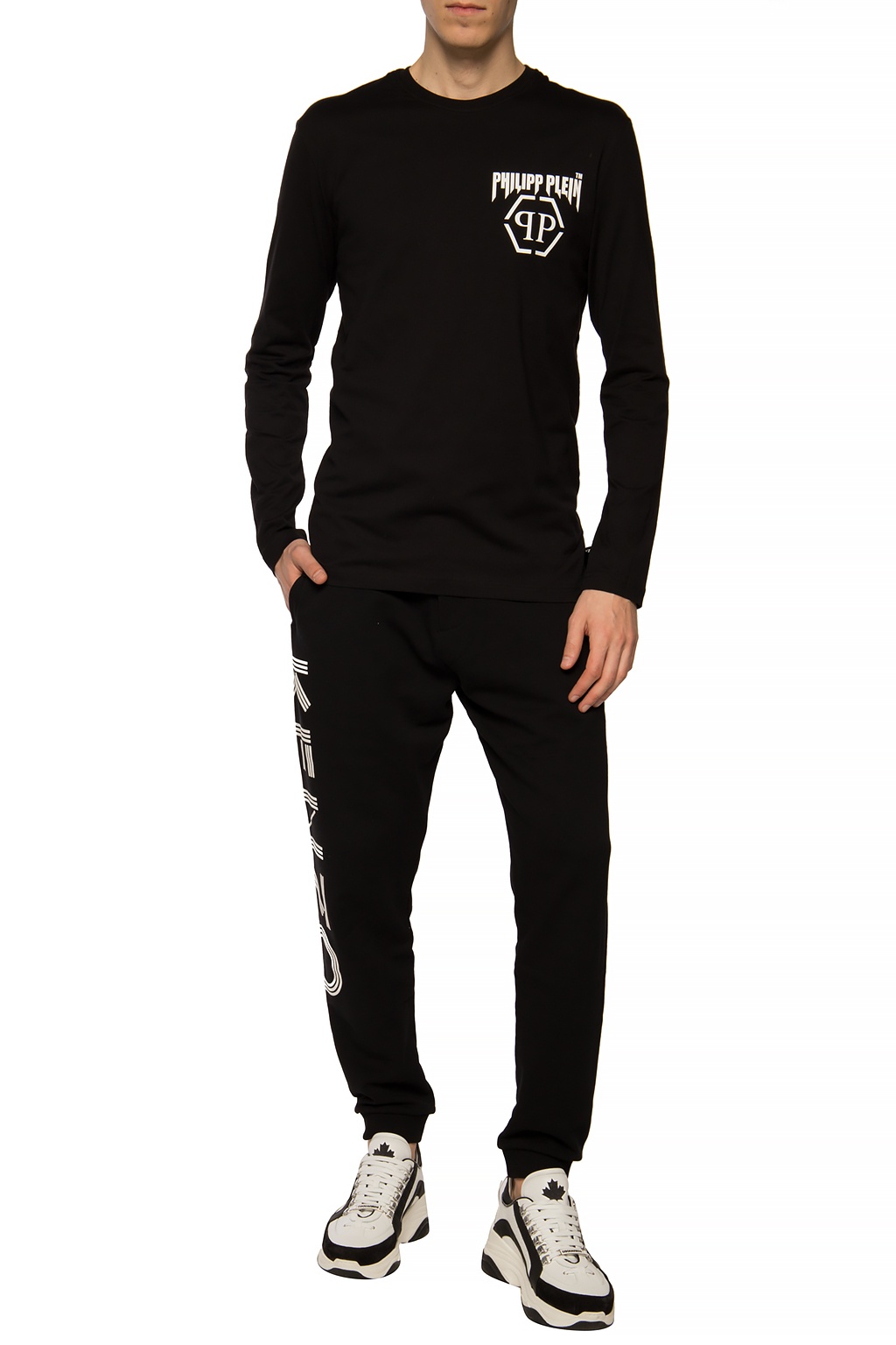 philipp plein long sleeve shirts