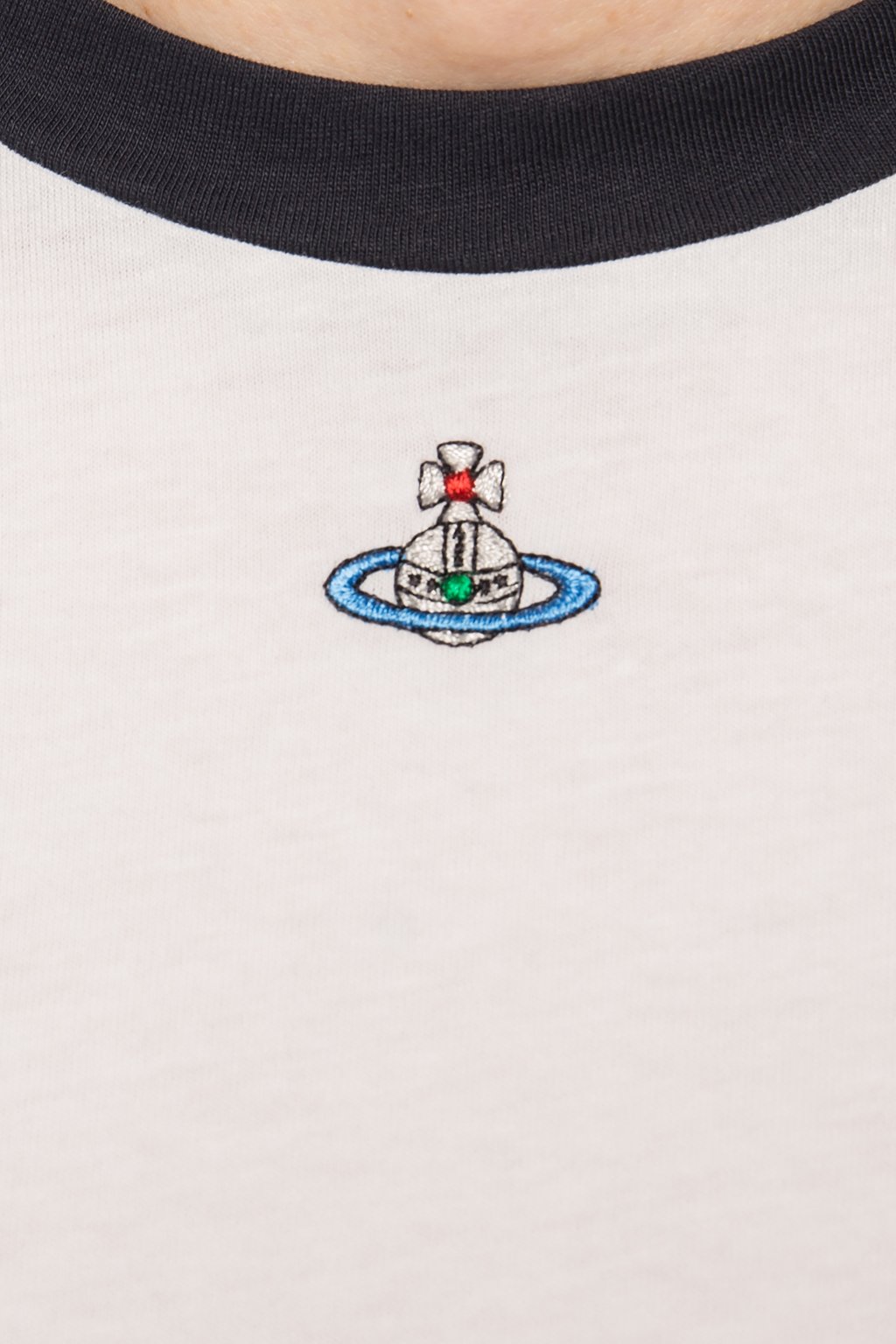 oversætter udskille succes Vivienne Westwood Logo-embroidered T-shirt | Men's Clothing | Vitkac