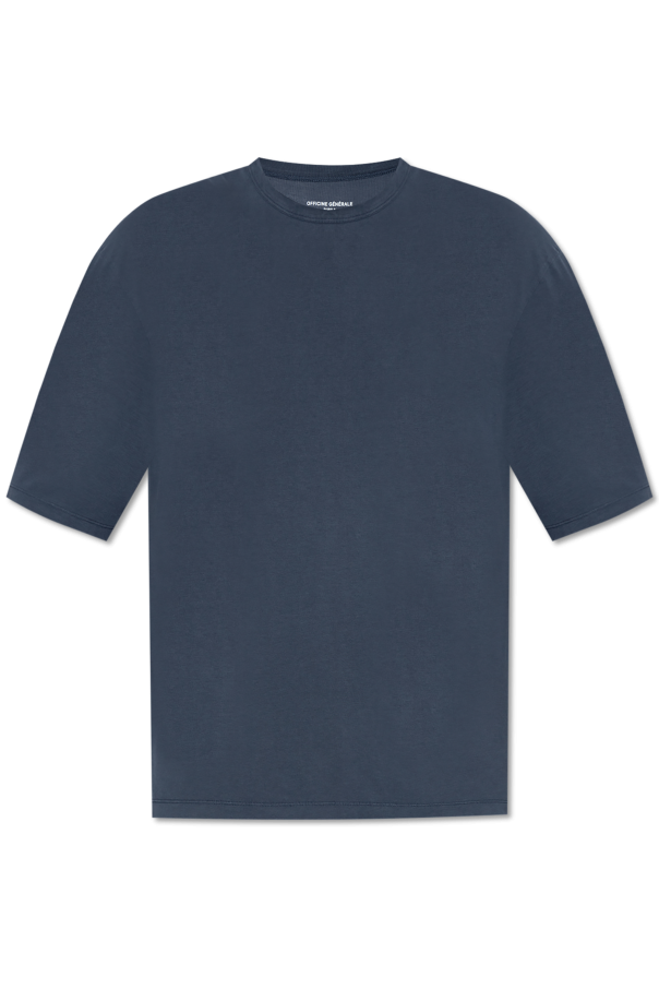 Officine Generale Camiseta de cuello redondo