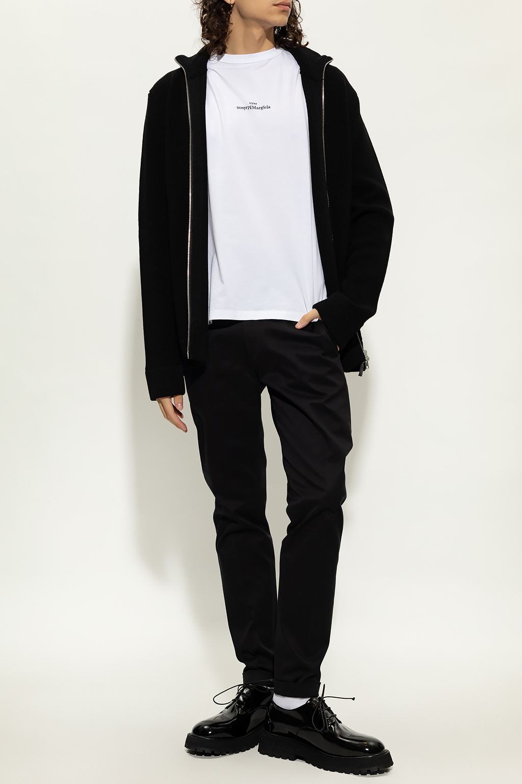 Maison Margiela Nanushka button-up long-sleeve shirt