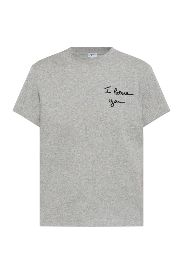 T-shirt with logo od Loewe