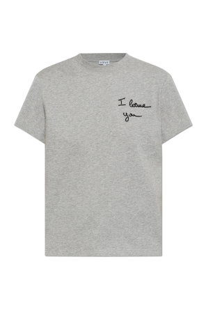T-shirt with logo od Loewe