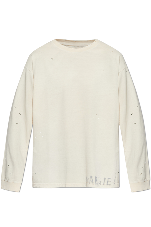 Maison Margiela T-shirt with paint splatter effect