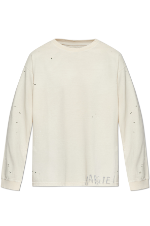 T-shirt with paint splatter effect