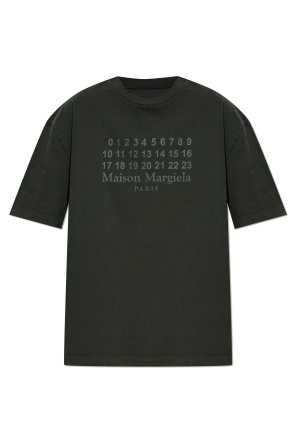 T-shirt with printed logo