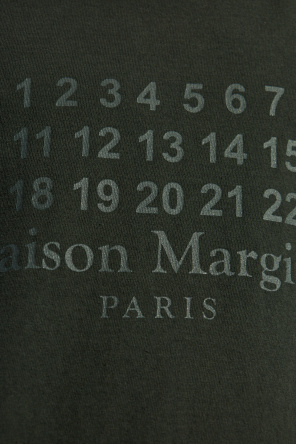 Maison Margiela Camiseta con logo impreso