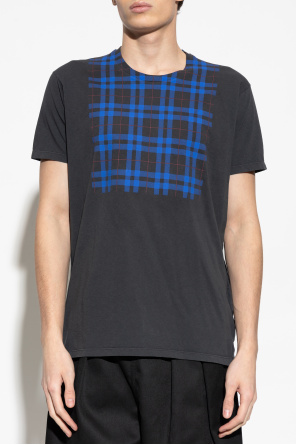 Maison Margiela Plaid pattern T-shirt